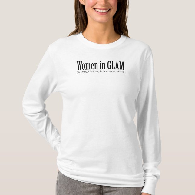 Camiseta Mulheres no GLAM  (Frente)
