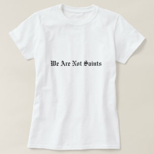 Camiseta Mulheres - nós não somos t-shirt básico dos san