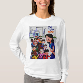 Camiseta Mulheres Nossa Classe é uma família