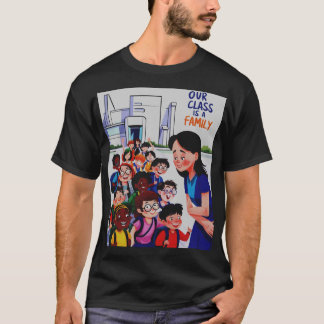 Camiseta Mulheres Nossa Classe é uma família