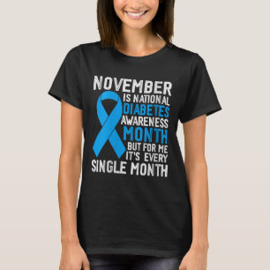Camiseta Mulheres Novembro É Lua Nacional de Sensibilização