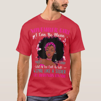Camiseta Mulheres Novembro Garota Eu Posso Ser Mentira O Ma