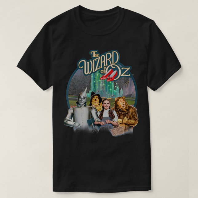 Camiseta Mulheres O Mágico de Oz Estamos indo ver o Mágico  (Frente do Design)