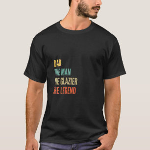 Camiseta Mulheres O Pai O Homem Mais Glazer A Lenda
