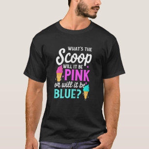 Camiseta Mulheres O Sexo Colar Revela Chá de fraldas Gelado