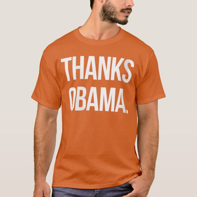 Camiseta Mulheres Obrigada Obama VNeck (Frente)