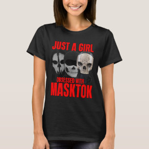 Camiseta Mulheres Obsessas Com Máscara Livros Leitura Bookt