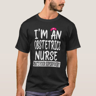 Camiseta Mulheres Obstetrícia Enfermeira Enfermeira Escola