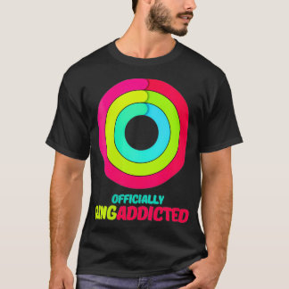 Camiseta Mulheres Oficialmente Addicadas Anel Apple Watch F