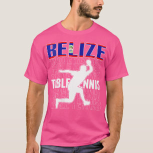 Camiseta Mulheres Orgulhosas Belize Mesa Amantes Jersey - B