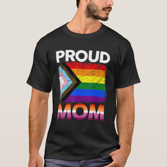 Camiseta Mulheres Orgulhosas Mãe Orgulho Transgênero Lgbt G (Frente)
