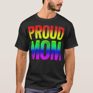 Camiseta Mulheres Orgulhosas Mamãe Orgulho LGBT