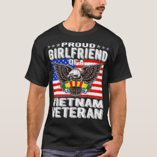 Camiseta Mulheres Orgulhosas Namorada De Orgulho Veterano V