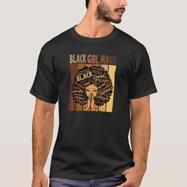 Camiseta Mulheres Orgulhosas Negras Depois do Décimo Junto  (Frente)
