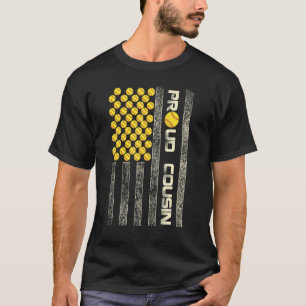 Camiseta Mulheres Orgulhosas Prima Americana Bandeira Mãe d