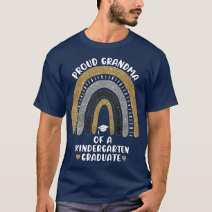Camiseta Mulheres Orgulhosas Vovó De Um Formando De Jardim