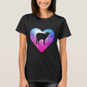 Camiseta Mulheres ou Meninas Ovelhas