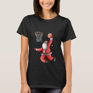 Camiseta Mulheres Papais noeis de basquete Natal Dunn Legal