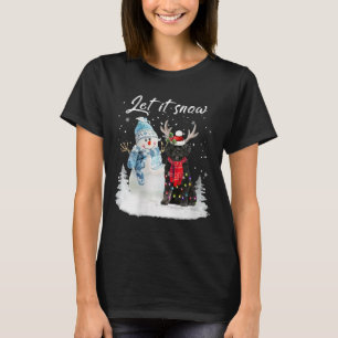 Camiseta Mulheres Papais noeis de Cães Portugueses de Água