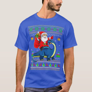 Camiseta Mulheres Papais noeis De Xmas Feias Andando Bronto