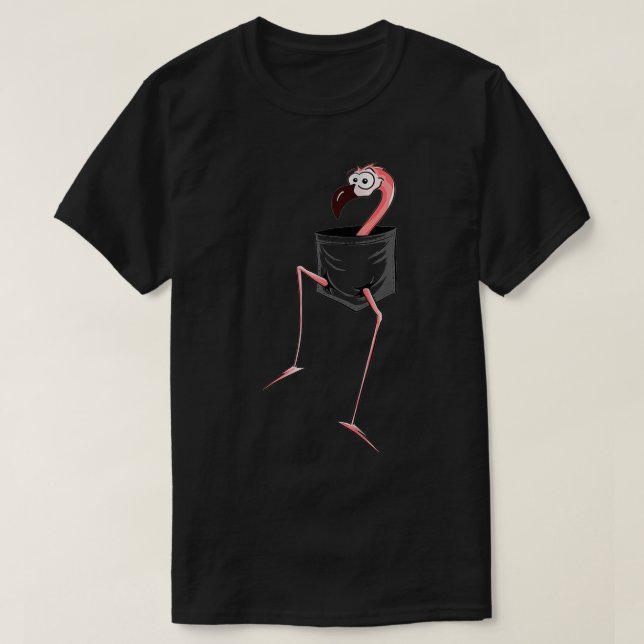 Camiseta Mulheres Para Flamingo Lovers I Rico Pink Flamingo (Frente do Design)