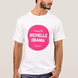 Camiseta Mulheres Para Obama 2024