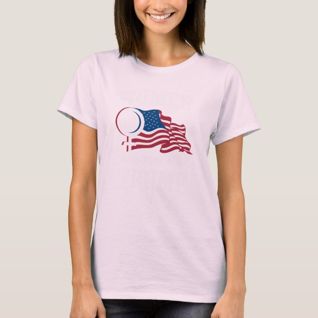 CAMISETA MULHERES PARA TRUMP (Frente)
