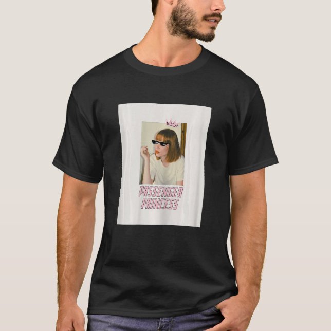 Camiseta Mulheres Passageiros Princesa (Frente)