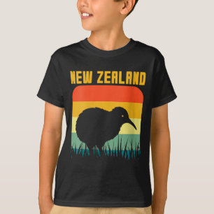 Camiseta Mulheres pássaro kiwi nz viagem nova zelândia nova