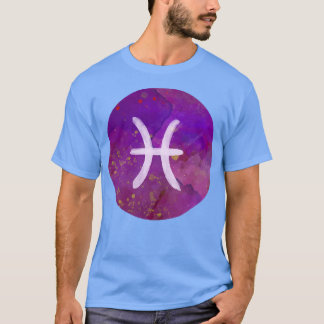 Camiseta Mulheres Peixes Astrologia Horoscópio Mulheres Ado
