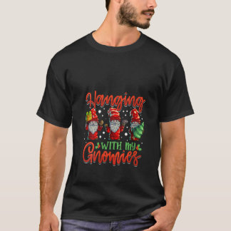 Camiseta Mulheres Penduradas Com Meus Gnomies Mulheres Três