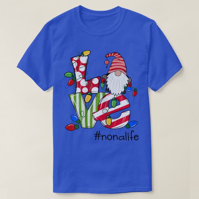 Camiseta Mulheres Personalizadas Amor Nonalife Candy Gnome  (Frente do Design)