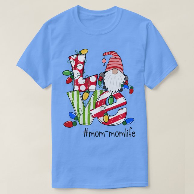 Camiseta Mulheres Personalizadas Com Amor MãeMomlife Candy  (Frente do Design)