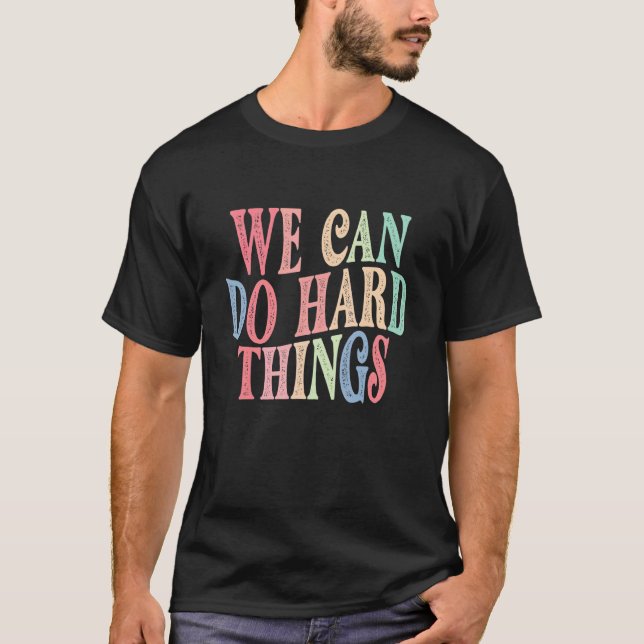 Camiseta Mulheres Podemos Fazer Coisas Duros (Frente)