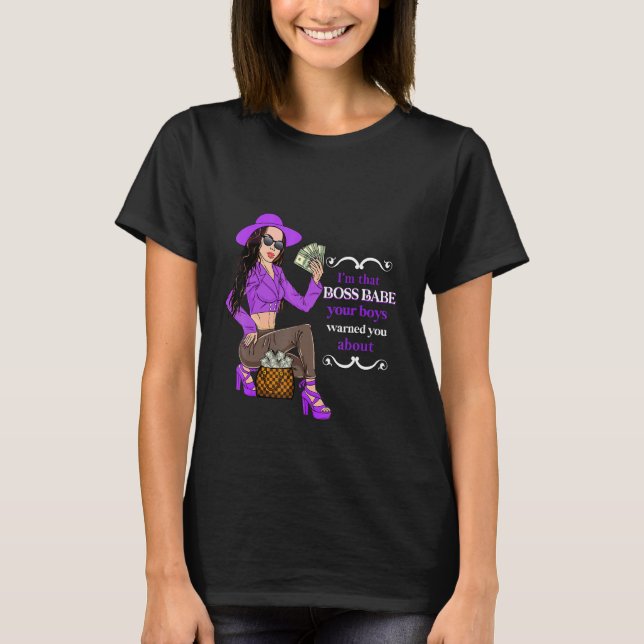 Camiseta Mulheres poderosas adolescentes senhoras moda urba (Frente)