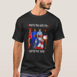Camiseta Mulheres Porto Rico Viagem de Rapariga Fuga