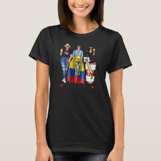 Camiseta Mulheres porto-riquenho Nascer Equadorian Blood Pa