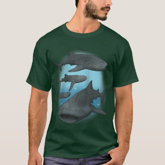 Camiseta Mulheres Presentes De Tubarão-Baleia Scuba A Mergu