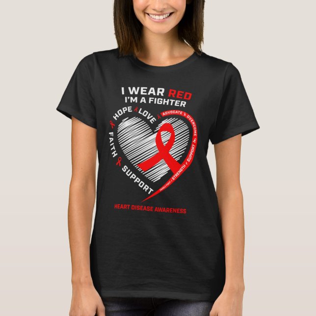 Camiseta Mulheres Presentes Guerreiros Combatem Doença Card (Frente)