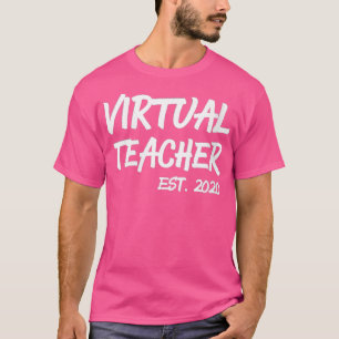 Camiseta Mulheres presentes para Professores Virtuais Homen