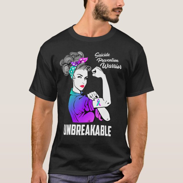 Camiseta Mulheres Prevenção ao Suicídio Semana de Sensibili (Frente)