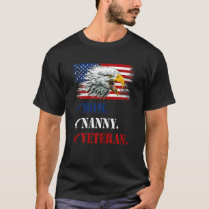 Camiseta Mulheres Primeiro Mãe Agora Nanny American Eagle F