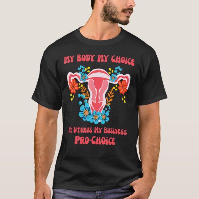 Camiseta Mulheres Pró Escolha Meu Corpo Minha Escolha Meu Ú (Frente)