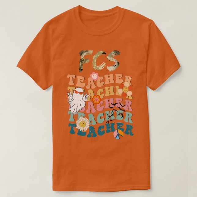Camiseta Mulheres - professor de FCS Family & Consumer Scie (Frente do Design)