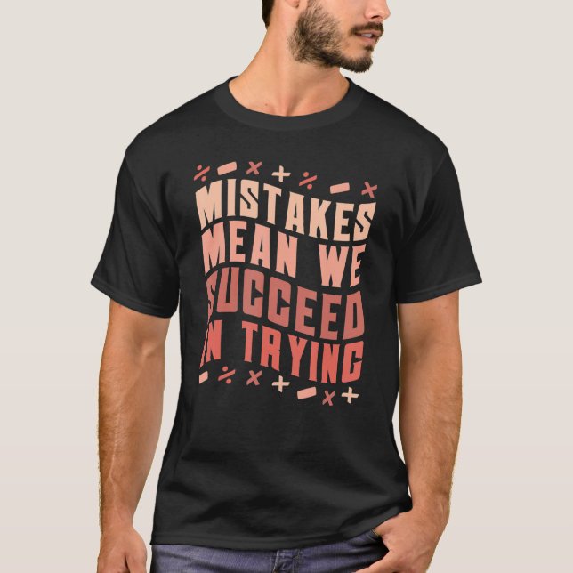Camiseta Mulheres Professoras Mindes Positivas De Crescimen (Frente)