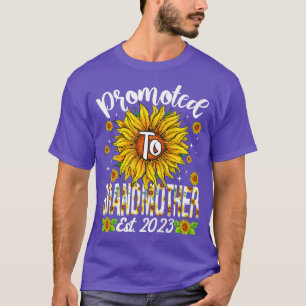Camiseta Mulheres Promovidas À Avó 2023 Gravidez Anno