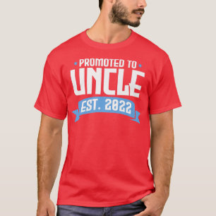 Camiseta Mulheres Promovidas ao Tio 2022 Revelação de Gravi