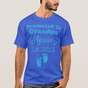 Camiseta Mulheres Promovidas Ao Vovô Novamente 2023 Gravide