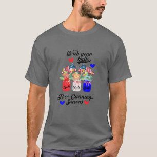 Camiseta Mulheres Que Comem 4 De Julho Bandeira América Ba