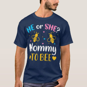 Camiseta Mulheres Que Ele Ou Ela Mamãe Para Ser Anunciada E